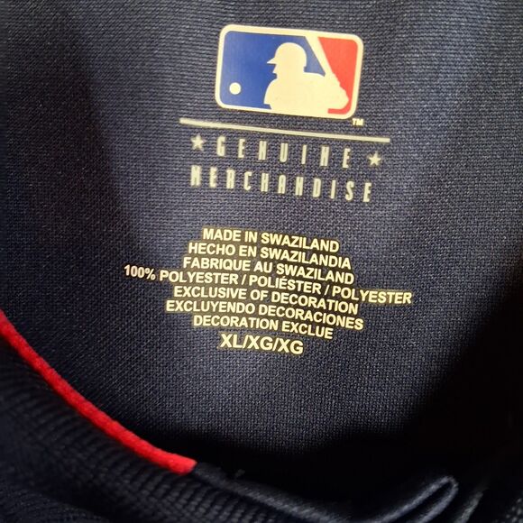 Boston Red Sox XL Polo Shirt Genuine Merchandise Navy Blue - Picture 3 of 5